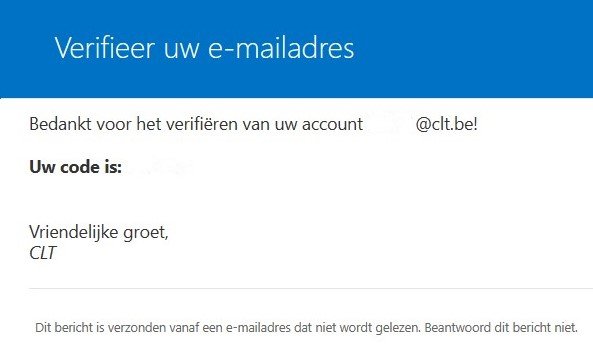 account activeren mailbox